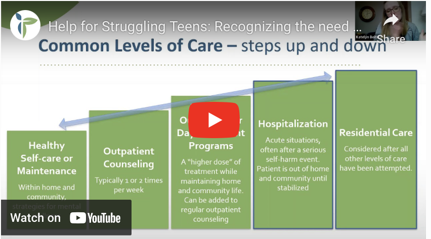 Help for Struggling Teens, Part One
